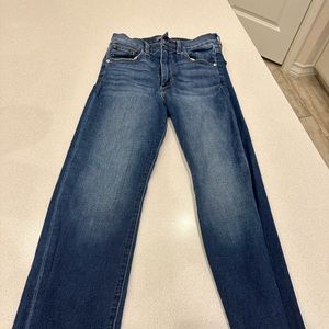 Joes jeans Callie crop raw hem size 23